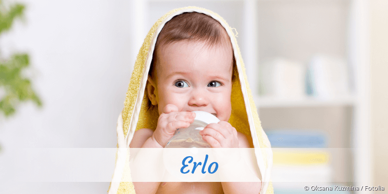 Baby mit Namen Erlo