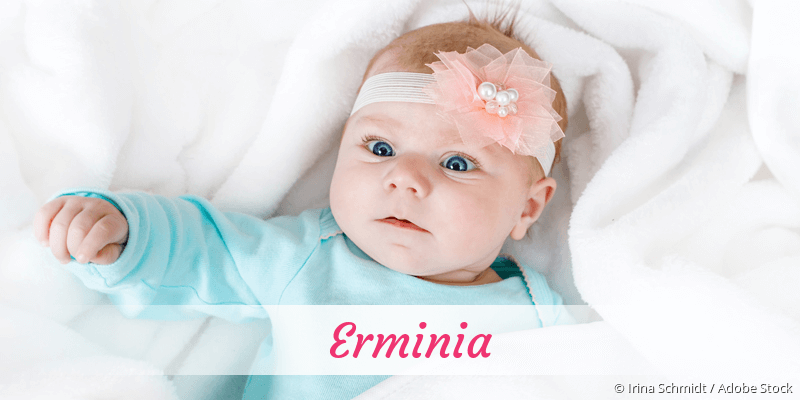 Baby mit Namen Erminia