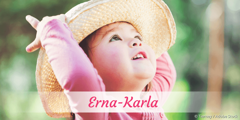 Baby mit Namen Erna-Karla