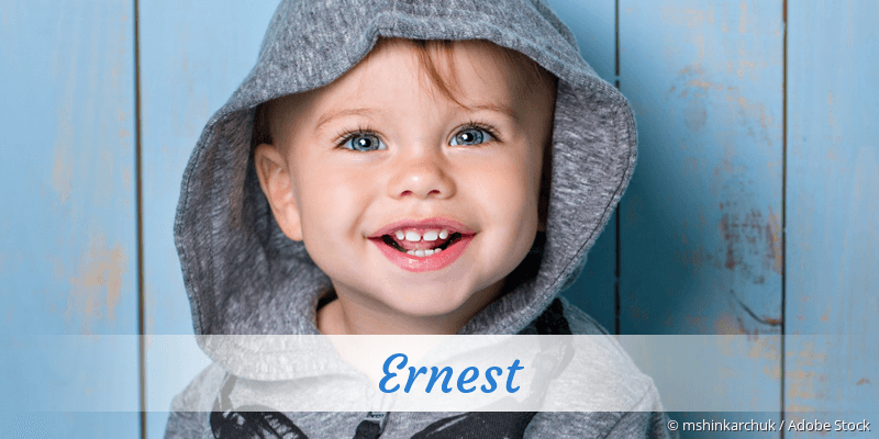 Baby mit Namen Ernest