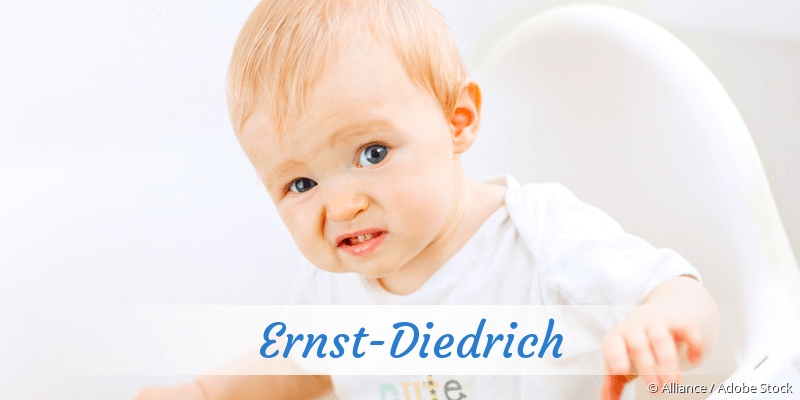 Baby mit Namen Ernst-Diedrich