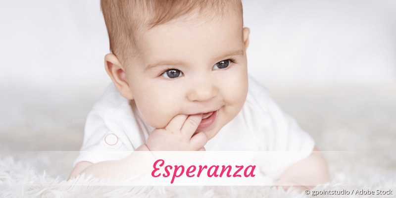 Baby mit Namen Esperanza