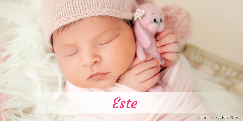Baby mit Namen Este