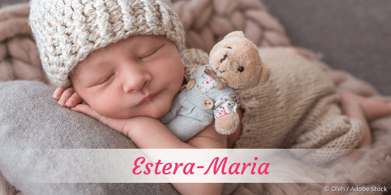 Baby mit Namen Estera-Maria