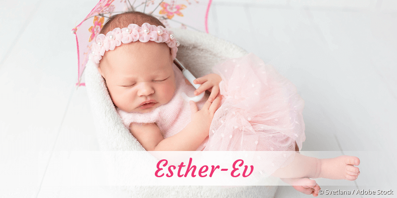 Baby mit Namen Esther-Ev