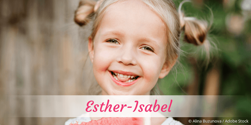 Baby mit Namen Esther-Isabel