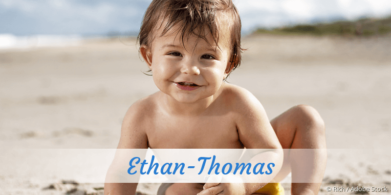 Baby mit Namen Ethan-Thomas