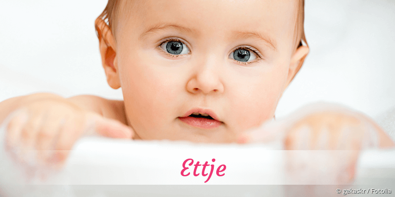 Baby mit Namen Ettje