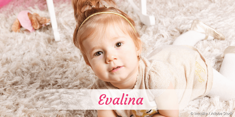 Baby mit Namen Evalina