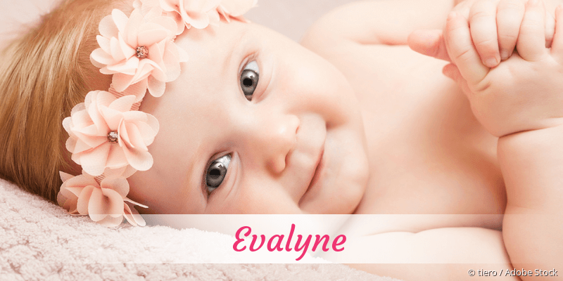 Baby mit Namen Evalyne