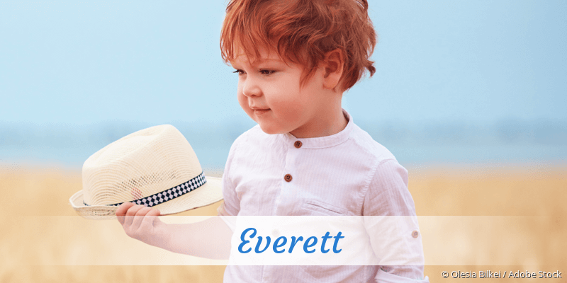 Baby mit Namen Everett