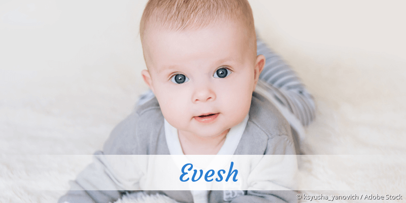 Baby mit Namen Evesh