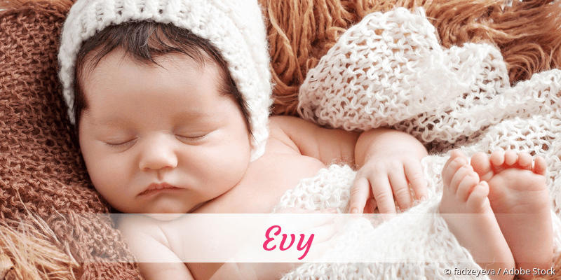 Baby mit Namen Evy