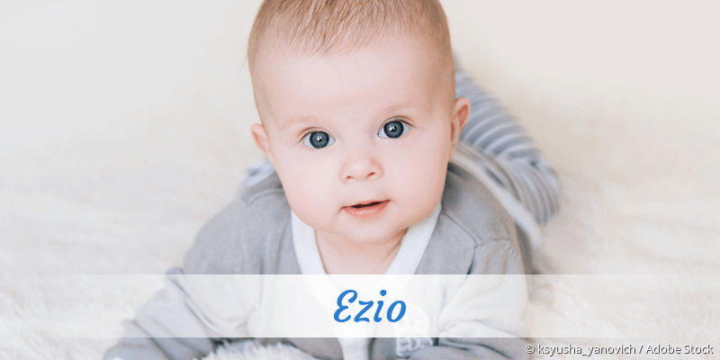 Baby mit Namen Ezio