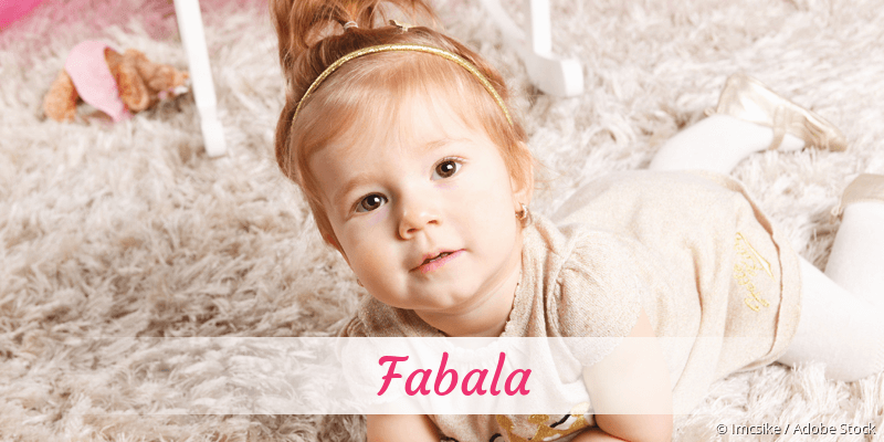 Baby mit Namen Fabala