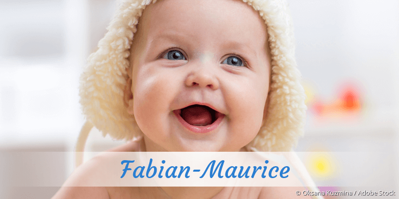 Baby mit Namen Fabian-Maurice