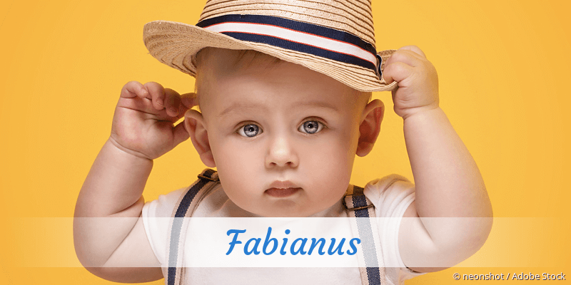 Baby mit Namen Fabianus