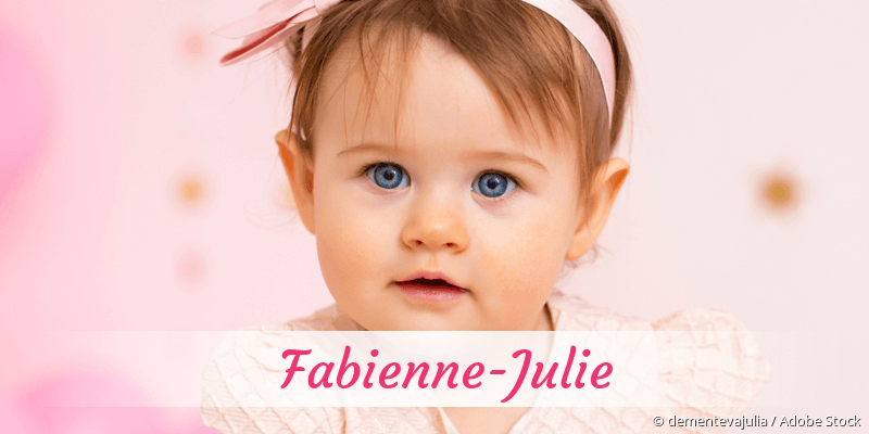 Baby mit Namen Fabienne-Julie