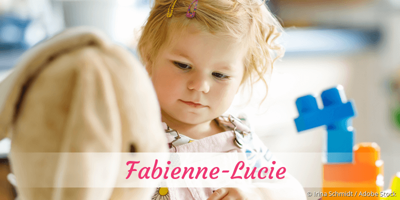 Baby mit Namen Fabienne-Lucie