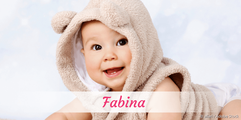Baby mit Namen Fabina