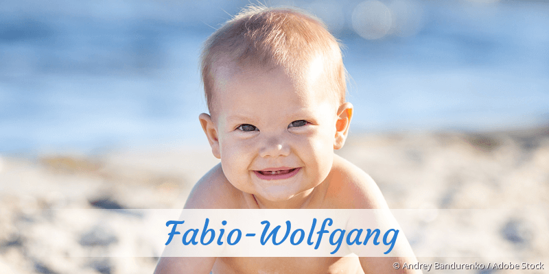 Baby mit Namen Fabio-Wolfgang