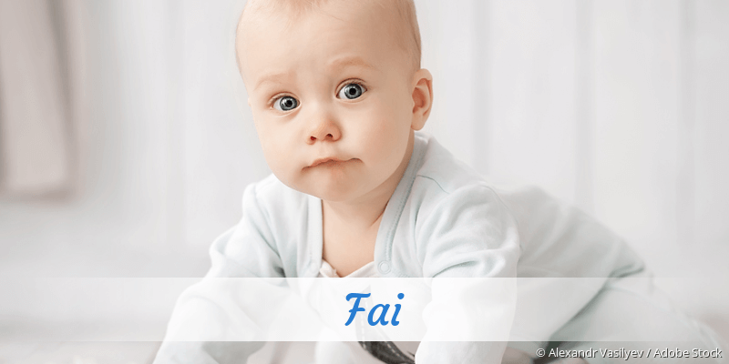 Baby mit Namen Fai