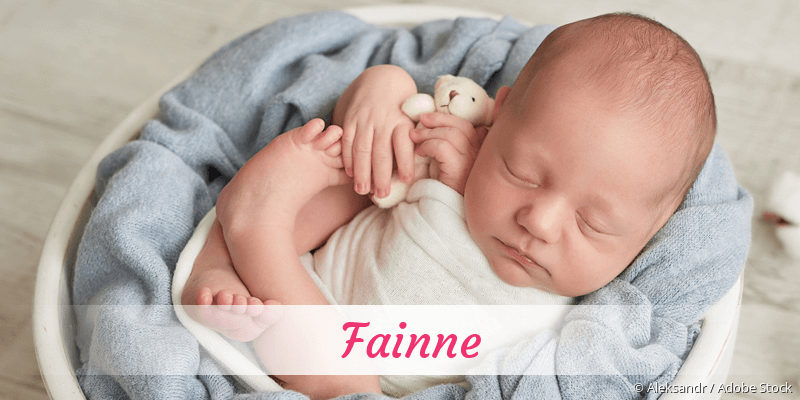 Baby mit Namen Fainne