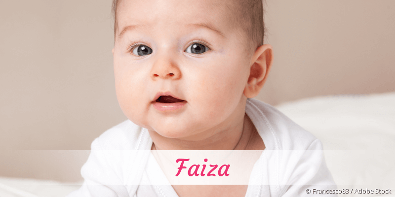 Baby mit Namen Faiza