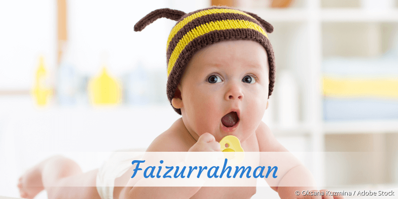 Baby mit Namen Faizurrahman
