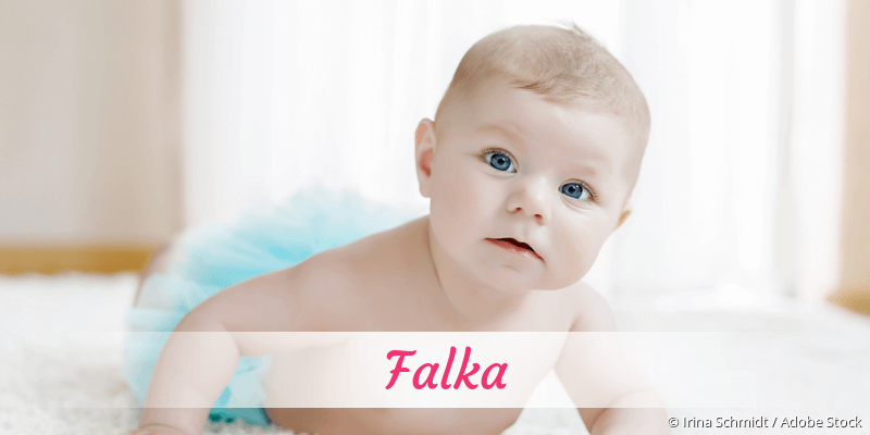 Baby mit Namen Falka