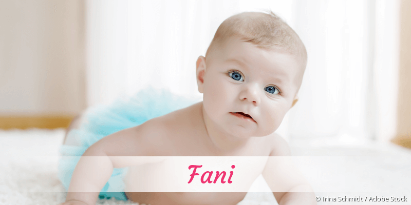 Baby mit Namen Fani