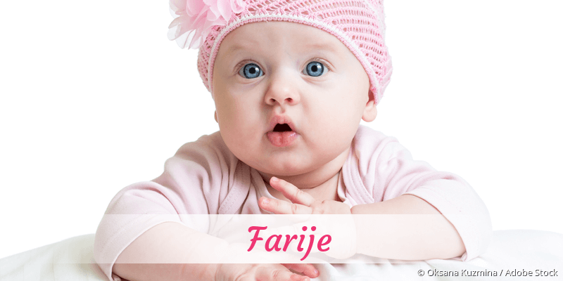 Baby mit Namen Farije