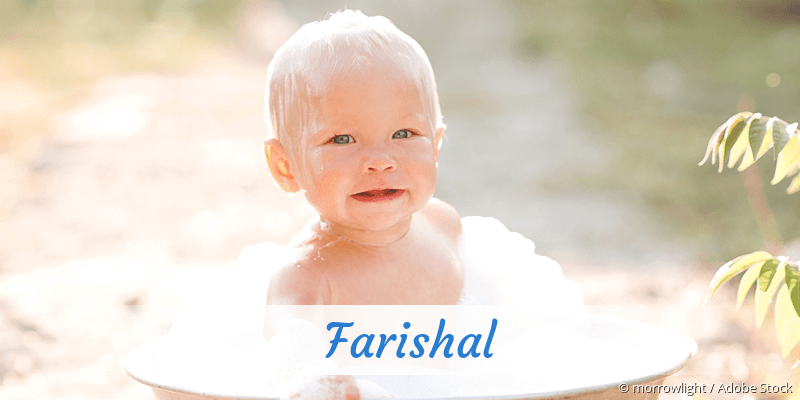 Baby mit Namen Farishal