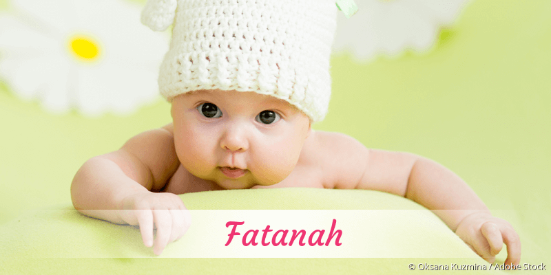 Name Fatanah als Bild
