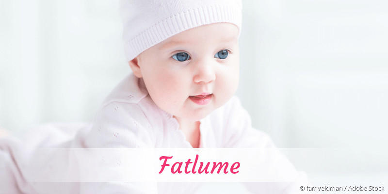 Baby mit Namen Fatlume