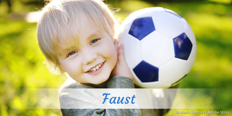 Baby mit Namen Faust