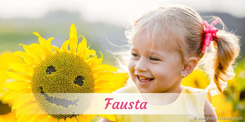 Baby mit Namen Fausta