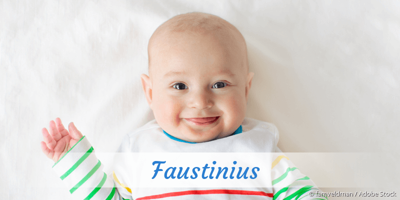 Baby mit Namen Faustinius