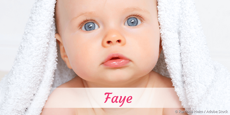 Baby mit Namen Faye