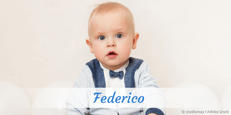 Baby mit Namen Federico