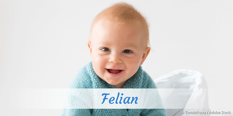 Baby mit Namen Felian