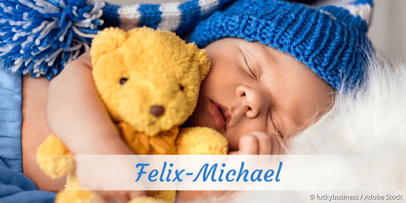 Baby mit Namen Felix-Michael