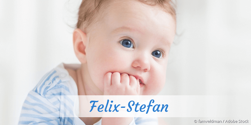 Baby mit Namen Felix-Stefan