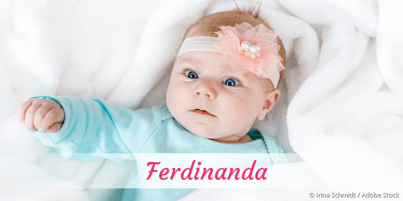 Baby mit Namen Ferdinanda