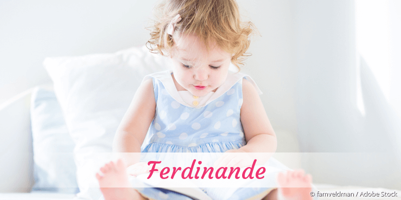 Baby mit Namen Ferdinande