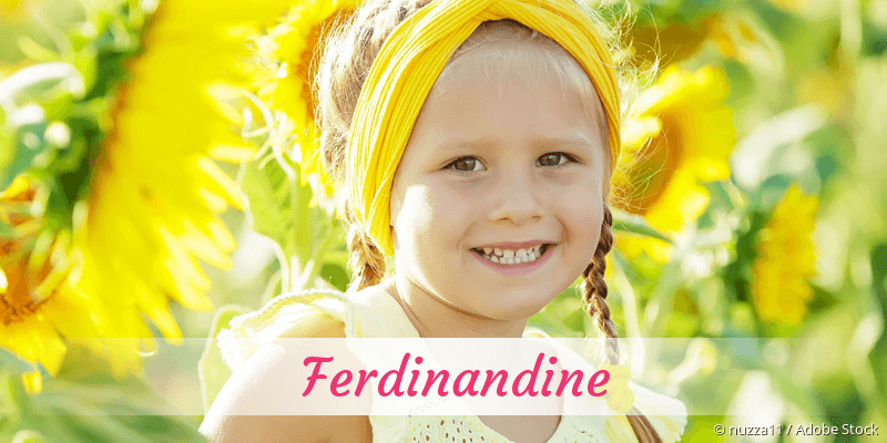 Baby mit Namen Ferdinandine