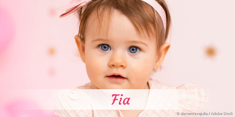 Baby mit Namen Fia