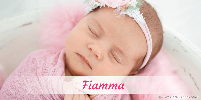 Baby mit Namen Fiamma