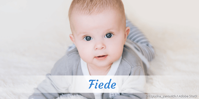 Baby mit Namen Fiede