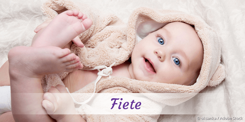 Baby mit Namen Fiete
